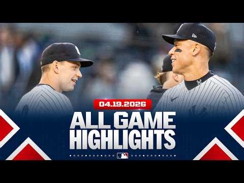 Highlights from ALL GAMES on 4/19 (Judge, Murakami, Okamoto, Yordan, and more stars go yard, MORE!)