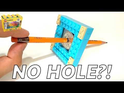 A pencil went through a coin… but didn’t break it?! 😳