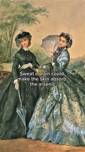 The Deadly Secret Inside Victorian Green Dresses #history #truestory #arsenic #fact #viral