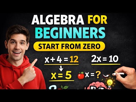 Algebra Explained for Absolute Beginners| LearnEZ | 