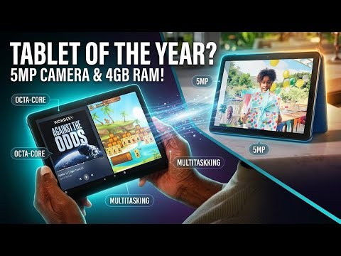 Amazon Fire HD 10 Tablet – 10.1-Inch Full HD Display, 4GB RAM, 32GB