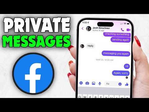 How to Send A Private Message on Facebook (2026)