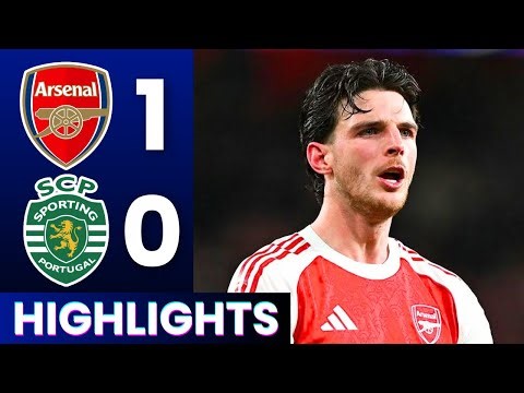 Arsenal vs Sporting Lisbon Highlights | UEFA Champions League 2025/26