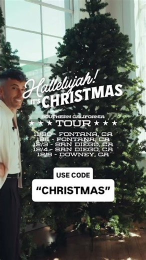Christmas Tour Presale Is LIVE NOW!
