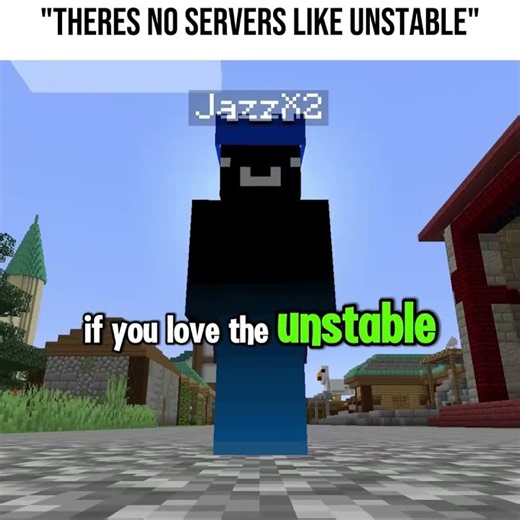 You can Join this Minecraft server || Unstable Inspired #minecraft #smp #unstablesmp