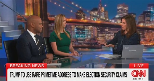 'Just stunning': CNN's Erin Burnett counts the times Trump's talked 'rigged' elections in just a month