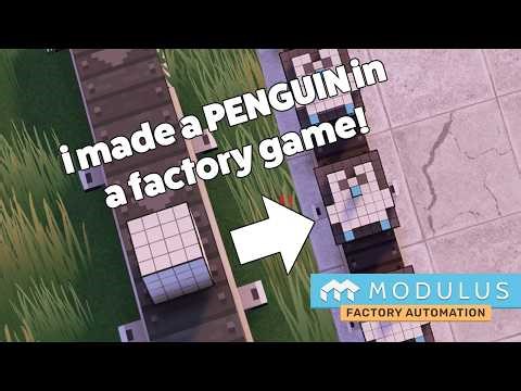 This Factory Game Lets You Build What You Want (Modulus Next Fest Demo)