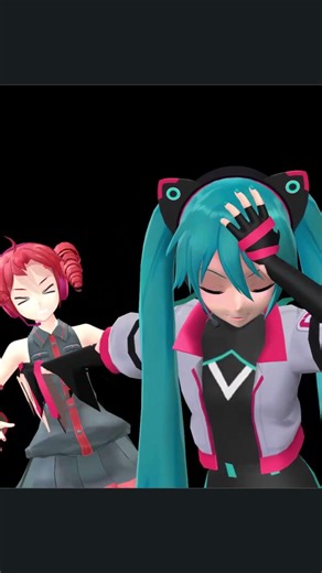 [MMD] Miku after her Crossworlds and Fornite appearances #talkloid #hatsunemiku #kasaneteto