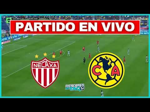 ✅ Necaxa vs América [En Vivo] - Liga MX | Jornada 10