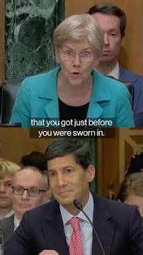Warren Grills Warsh Over $100 Million Before Taking Office