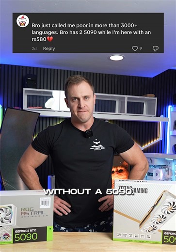 No one disrespects me and my graphics card purchasing game 😤 just for that, we picked up an @INNOCN 49in, 5k gaming monitor! #innocn #gamingmonitor #gamingsetup #gamingroom #tech