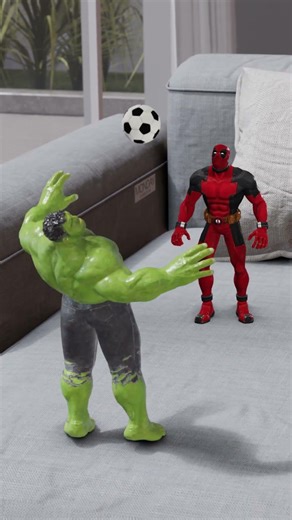 Hulk with Deadpool
