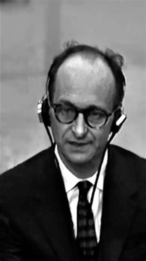 Eichmann Trial Courtroom Cross Examination Session 1961 #EichmannTrial #WorldWarTwo #History