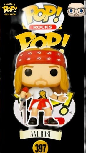This Axl Rose Pop Actually Feels Like a Live Performance #funkopop #gunsnroses #concert