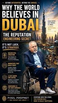 Why the World Believes in Dubai: The Reputation Engineering Secret #geopolitics #uae #pixelprophet