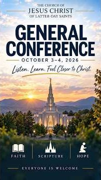 What Is General Conference? | Why Latter-day Saints Gather Twice a Year