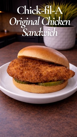 The Classified Kitchen on Instagram: "The Chick-fil-A sandwich you can make ANY day of the week 🍗✨ Crispy. Juicy. Perfectly seasoned. And honestly? It might be even BETTER than the original. I spent months perfecting this copycat recipe, and now it’s yours whenever that craving hits—no drive-thru line, no closed Sundays, just restaurant-quality chicken made in your own kitchen. This exact recipe is inside my exclusive guide, along with MANY more Chick-fil-A copycat recipes that’ll save you hund
