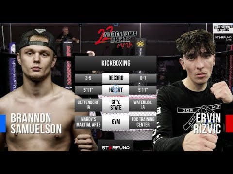 Ervin Rizvić vs Brannon Samuelson: North Iowa Fights, Nov 2025