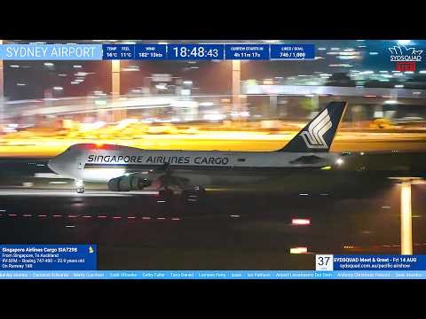 🔴 SydSquad Plane-spotting at Sydney Airport SYD/YSSY with Kurt - 07.07.26 🔴