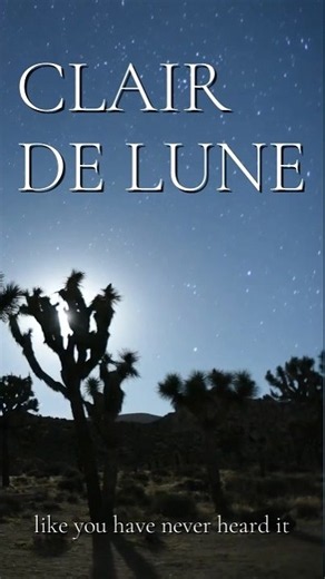 Clair de lune, as you have never heard it | Debussy