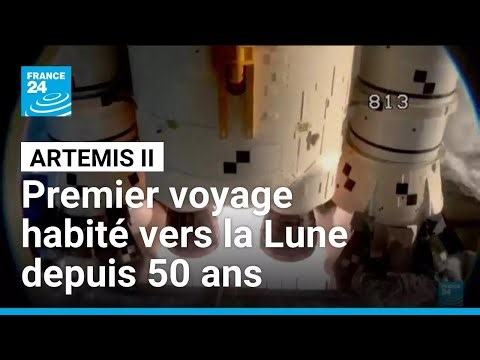 Artémis II : premier voyage habité vers la Lune depuis 50 ans • FRANCE 24