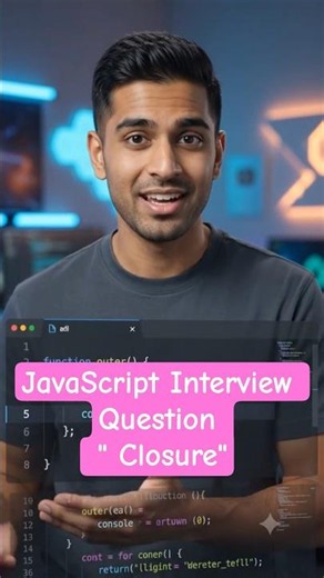 JavaScript Interview Question Closure #javascript #javascriptinterview #closure #javascripttutorial