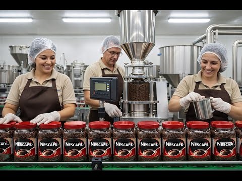 How Instant Coffee Is Made Today | Inside a Modern Coffee Factory