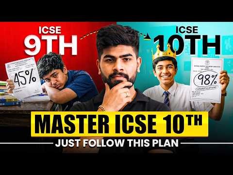 🔥 Master ICSE Class 10 & Score 95% | Topper Strategy & Study Plan | ICSE 2027