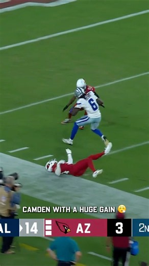 #CamdenBrown stays making plays 😮‍💨 | 📺: #DALvsAZ on CBS11 📲: Stream on NFL+ | #DallasCowboys