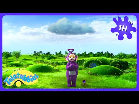 Splashing in the HUGE puddles!? 💦 - Teletubbies