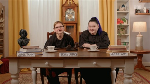 It's time for 1000-lb Justice with your judges Tammy and Amy! You called in with your drama and they are ready to JUDGE. 😌 And don't forget to watch the new season of #1000lbSisters, premiering Tuesday, January 6 at 9/8c. | TLC