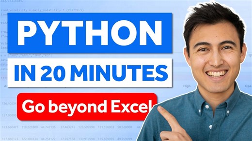 Learn Python basics in just 20 minutes!