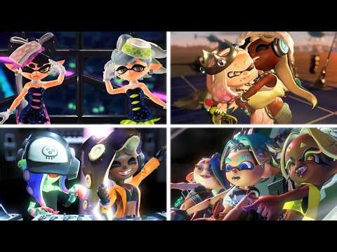 Evolution of - Final Idols Performances in Splatoon Games