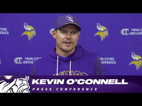 Kevin O’Connell on Harrison Smith on Being Ready & Preparing for Vikings vs. Packers Home Opener