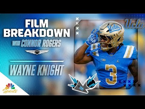 UCLA RB Wayne Knight has a lethal combination of power and agility | Big Ten Film Breakdown