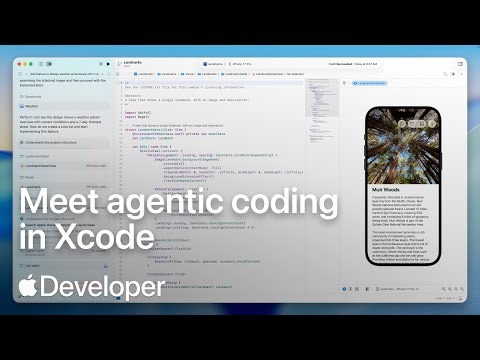 Meet agentic coding in Xcode | Apple Developer