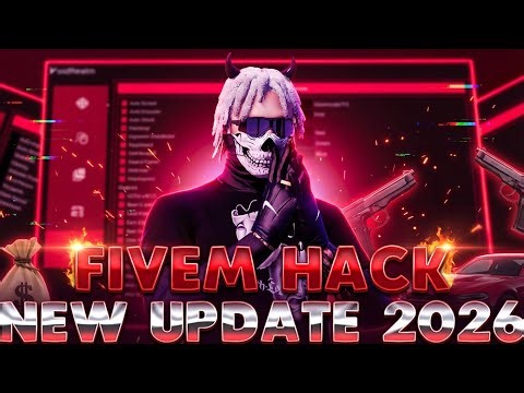 NEW FiveM Hack 2026 / Aimbot + ESP + Vehicle Spawner + Money Drop + Free