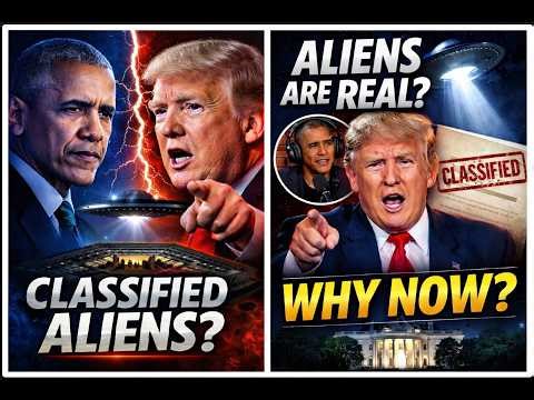 🛸 Trump Orders Alien Files Released — Why NOW? (Disclosure or Distraction?)