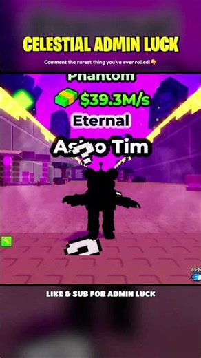 My Kick A Lucky Block Admin Abuse Luck Is Broken! 🎰 #kickaluckyblock #roblox #shorts