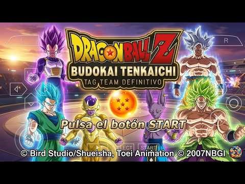 New DBZ TTT Mod Budokai Tenkaichi Tag Team Definitive ISO PPSSPP Android
