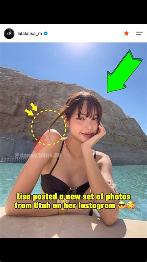 Lisa posted a new set of photos from Utah on her Instagram #lisa #blackpink