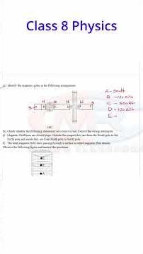 CLASS 8 PHYSICS // ANNUAL EXAM MODEL QUESTIONS // TERM 3 EXAM QUESTION PAPER