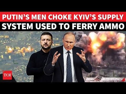 Putin’s Men ‘Crush’ Ukraine's Underground Robotic ‘Lifeline’; Zelensky’s Forces FLEE Bombardment