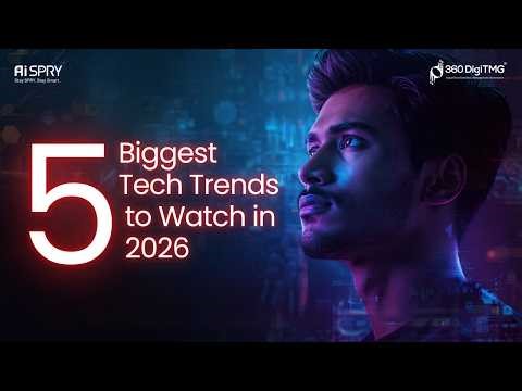 5 Biggest Tech Trends to Watch in 2026