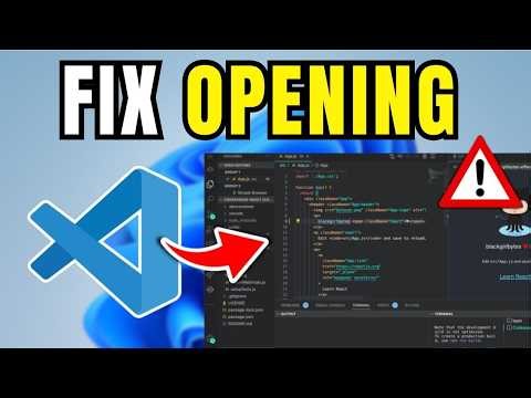 How To Fix VSCode Not Opening In Windows 11