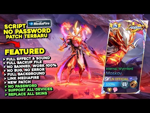 Script Skin Moskov All Star - Infernal Wyrmlord No Password | Full Effect Voice | Patch Terbaru