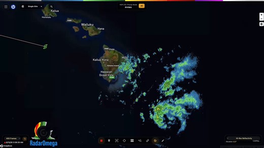 A long-duration reflectivity loop from the PHWA radar tower captures Tropical Storm Lala moving towards the Hawaiian Islands overnight. Heavy rain and gusty winds continue, with life-threatening flooding and mudslides possible across portions of the state. https://t.co/dpbuMDkTbZ