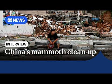 Typhoon Bavi's path of destruction | The World | ABC NEWS