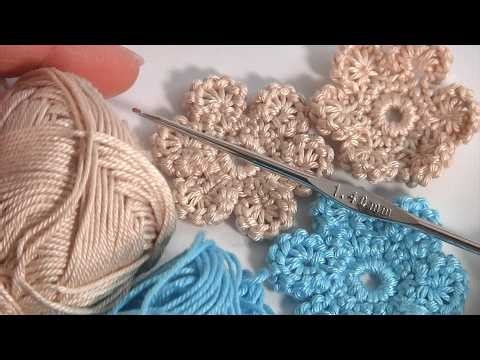 The Perfect 10-Minute Crochet Flower 🌸Easy Tutorial for Beginners
