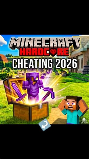 I Tried Cheating in Minecraft Hardcore… This Happened! 😱 (2026 Trick)
